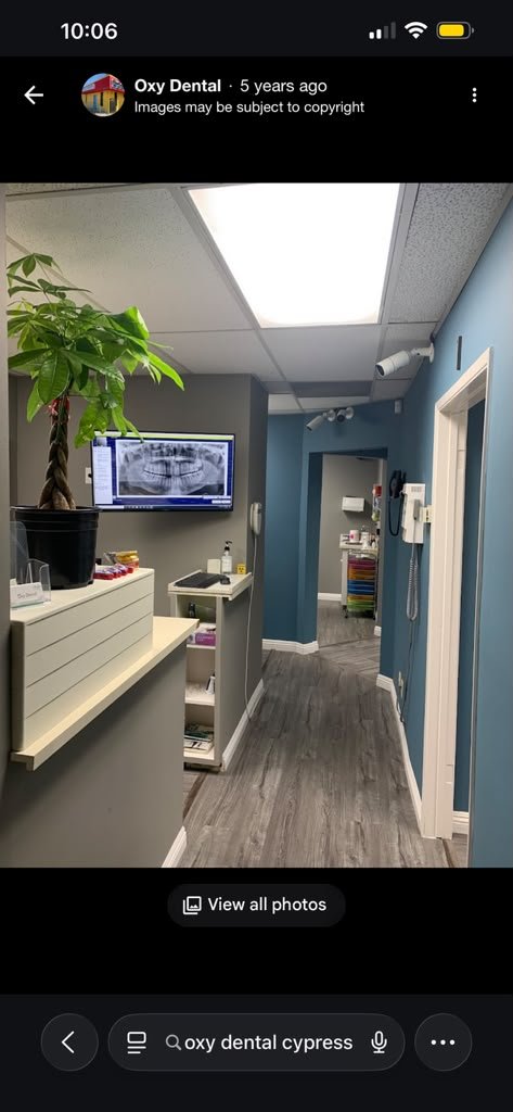 Inside the Oxy Dental Cypress office