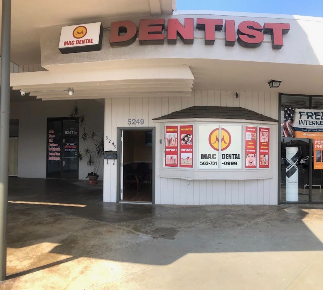 Mac Dental Lakewood dental office, Lakewood CA